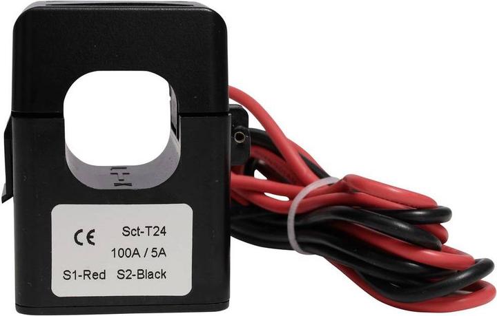 Actual product image Counttec ESCT-T24 Measuring current transformer Primary current 100 A Secondary current 5 A Conductor du