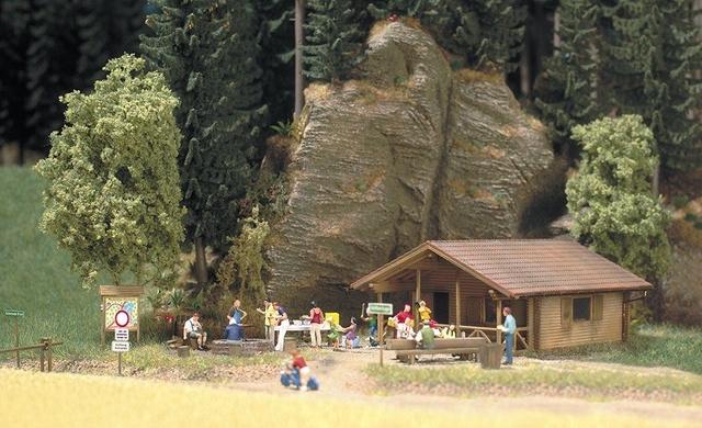 Immagine prodotto Busch Cabina di legno H0