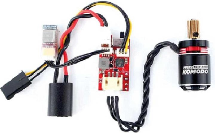 Actual product image Furitek Stinger 118 Brushless Power System For Traxxas Trx-4m