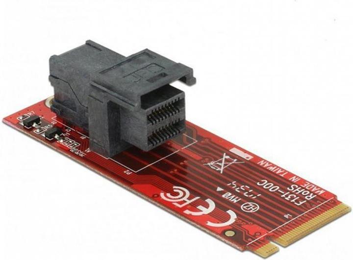 Actual product image Delock M2 - U2 SFF-8643 adapter