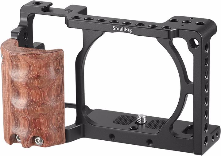 Produktbild SmallRig Cage with Wooden Handgrip (Cage)