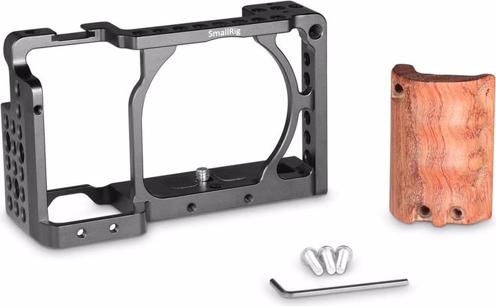 SmallRig Cage with Wooden Handgrip (Cage)