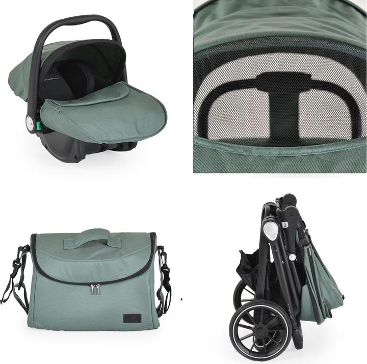 Image du produit Cangaroo poussette Christiano 3en1