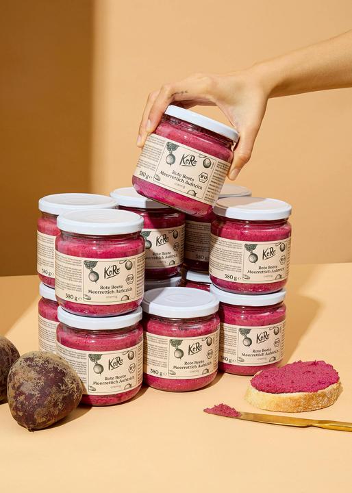 Produktbild KoRo Bio Rote Bete Meerrettich Aufstrich (2280 g)
