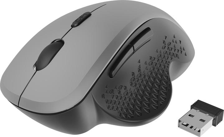 Actual product image Gembird MUSW-6B-02-BG 6-button Optical wireless mouse black-spacegrey (Wireless)