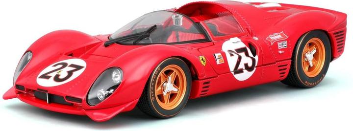 Bburago Ferrari Racing Bausatz 330 P4 Daytona 1/24 rot