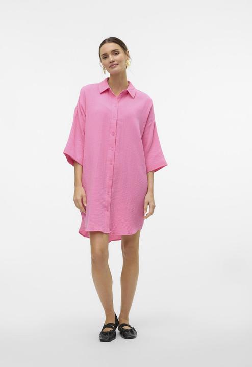 Produktbild Vero Moda VMNATALI 3/4 LONG OVERSHIRT NOOS Hemdblusenkleid (M)