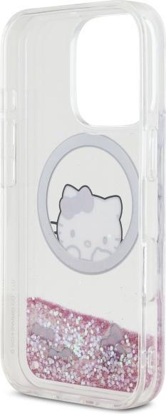 Produktbild Hello Kitty HKHMP16XLSWKH iPhone 16 Pro Max 6.9" biały/white hardcase Liquid Glitter Sweet Kitty B (Apple iPhone 16 Pro Max)
