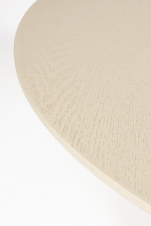 Actual product image Zuiver Pilar Table Brown Rice (100 x 100 x 76 cm)