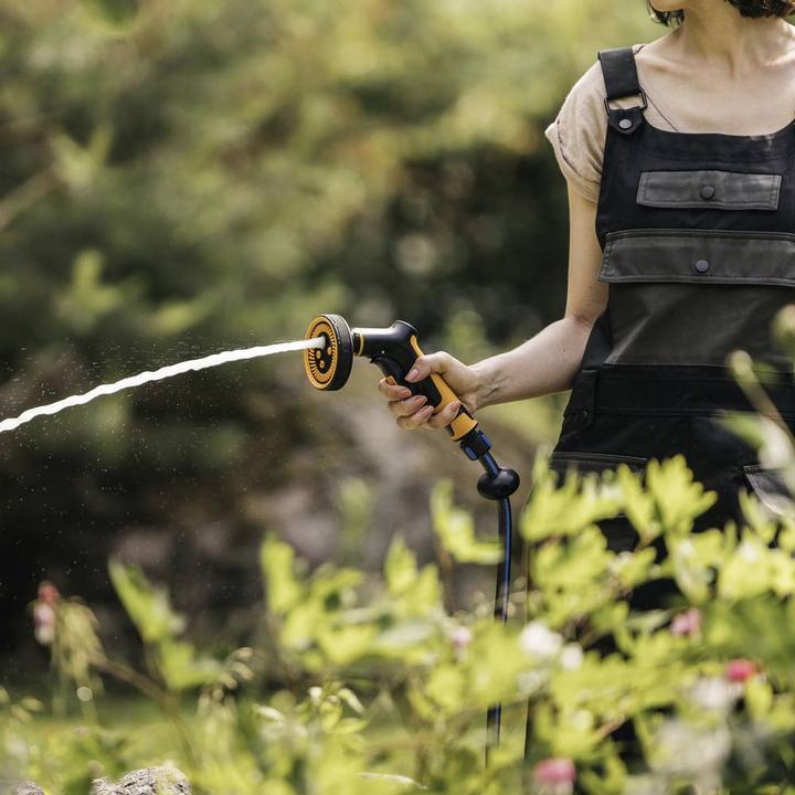 Productafbeelding Fiskars Spuitpistool Multi, 5 functies, Traploos regelbaar debiet, Met voorregelaar en aan/uit-schakelaar