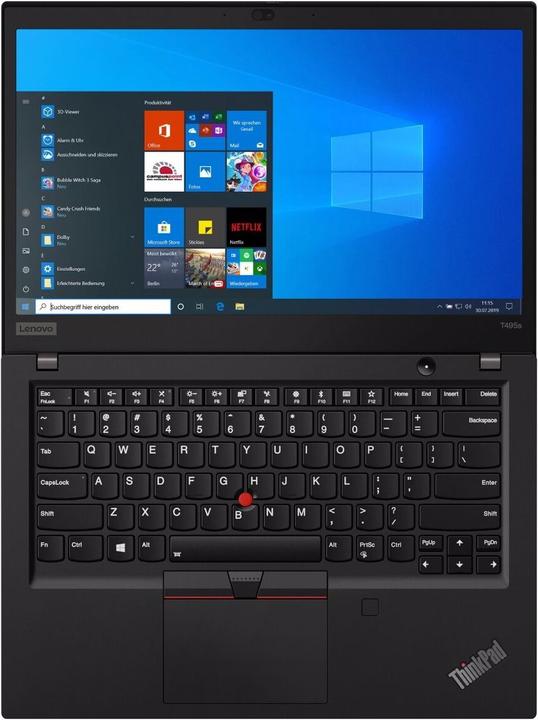 Produktbild Lenovo ThinkPad T495s (14", AMD Ryzen 7 PRO 3700U, 16 GB, 512 GB, DE)