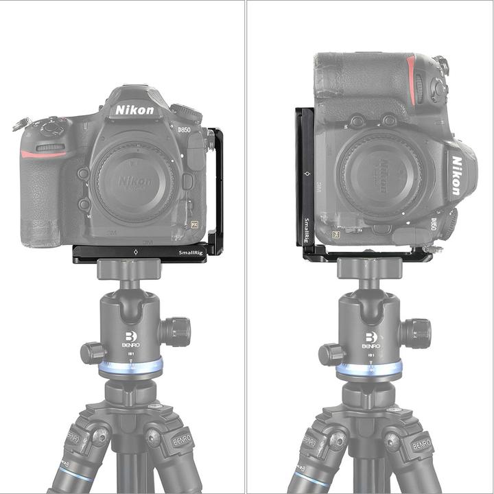 Actual product image SmallRig L-Bracket Nikon D850 (L-rail)