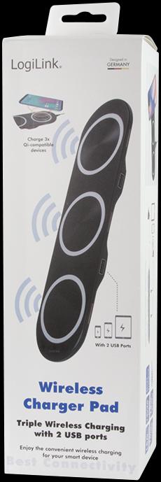 Produktbild LogiLink Kabelloses Tischladegerät (15 W)