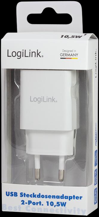 Produktbild LogiLink USB Steckdosenadapter (10.50 W)