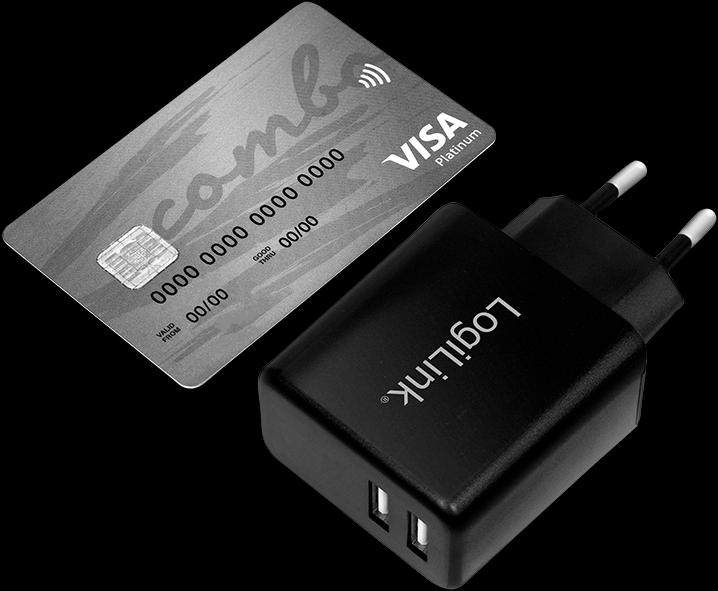 Produktbild LogiLink USB Steckdosenadapter (12 W)