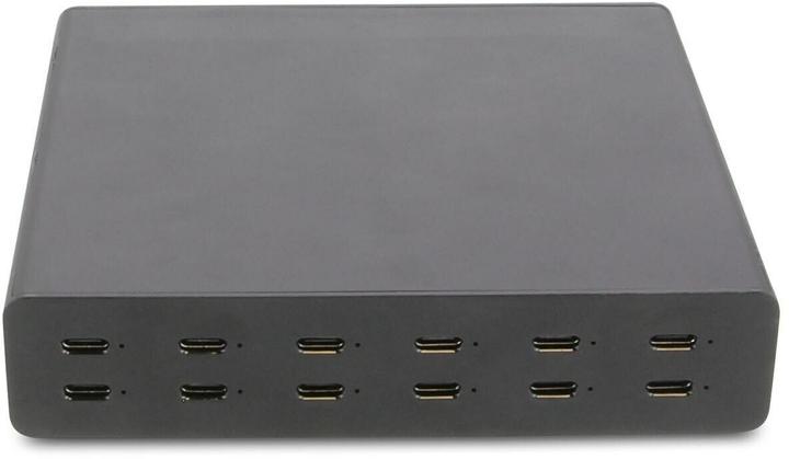 Produktbild LMP USB-C 12-Port GaN Power Adapter 144W für Tablets und Sma (144 W)
