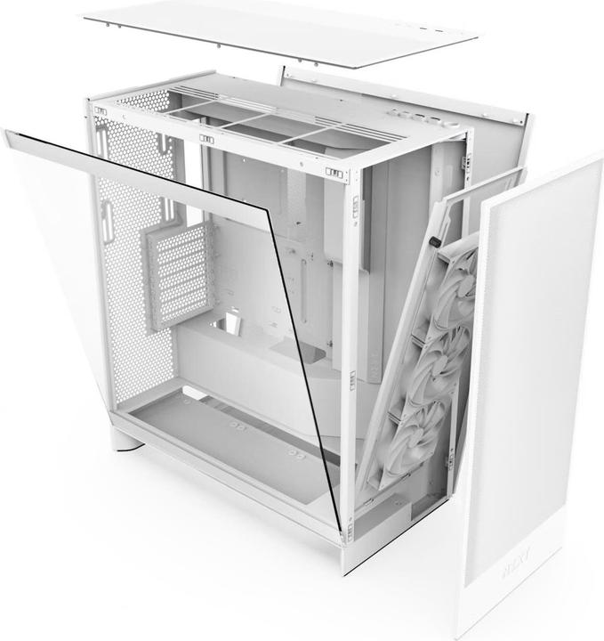 Produktbild NZXT H7 Flow (2024) (ATX, Mini-ITX, mATX, E-ATX)