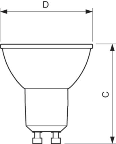 Produktbild Philips CorePro LEDspot (GU10, 3.10 W, 225 lm, 1 x, F)