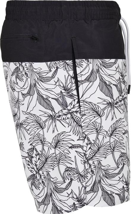 Immagine prodotto Urban Classics Pantaloncini da bagno con motivo a blocchi bassi (S)