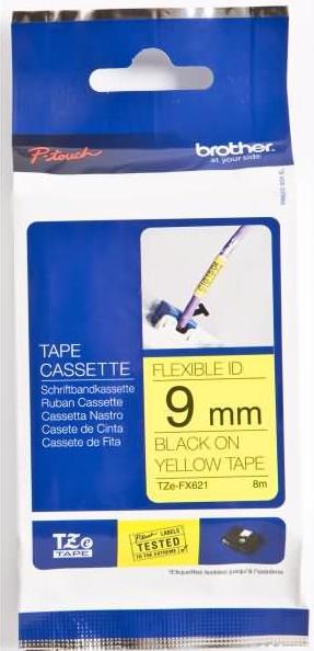 Produktbild Brother TZe-FX621 (0.90 cm, Schwarz)