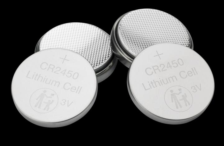 Actual product image Verbatim Premium lithium (4 pcs., CR2450, 580 mAh)