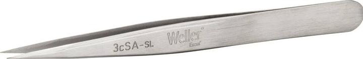 Weller Erem Pinzette mit spitz zulaufenden Spitzen, Präzisionspinzette, Edelstahl, 110mm