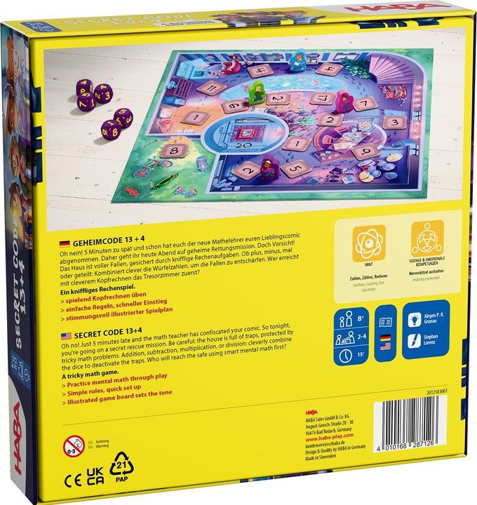Immagine prodotto Haba Code secret 13+4 (Tedesco)