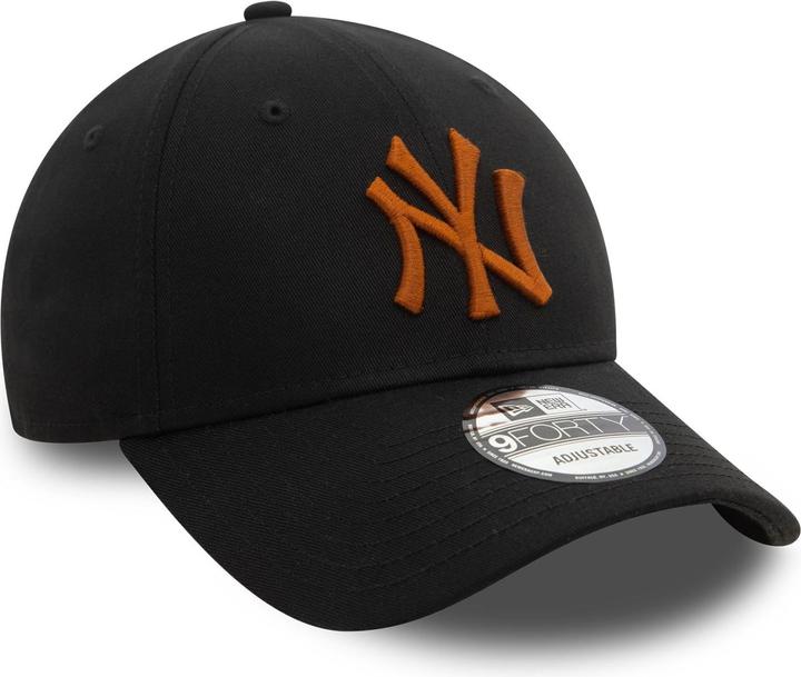 Produktbild New Era 9Forty Strapback Cap - New York Yankees schwarz