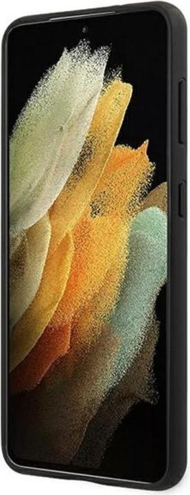 Produktbild Mercedes-Benz Perforated Hülle mit Metal Logo (Samsung Galaxy S21+)