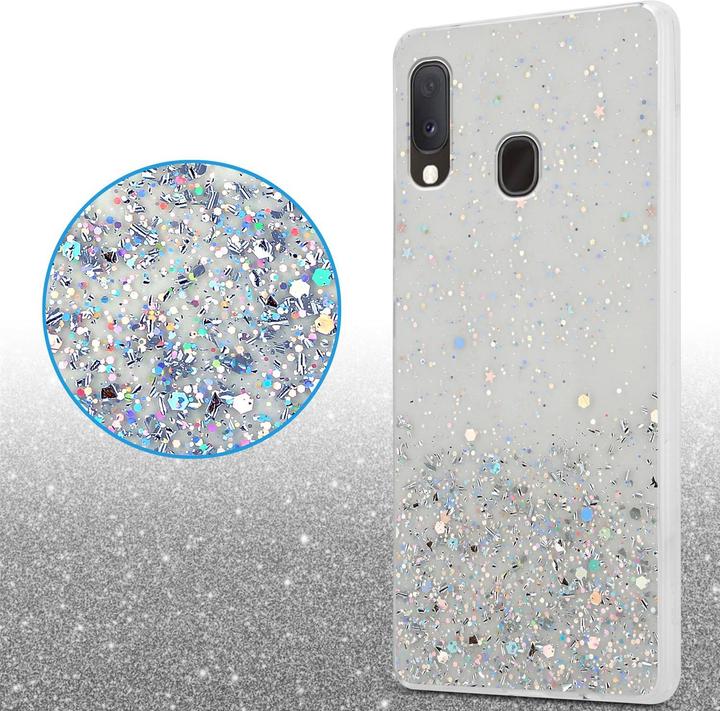 Immagine prodotto Cadorabo Copertura in TPU scintillante (Samsung Galaxy A20e, Samsung Galaxy A10e)