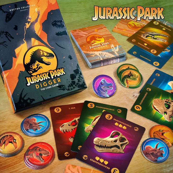 Image du produit Doctor Collector Jurassic Park jeu de cartes Digger (Anglais, Français, Allemand)