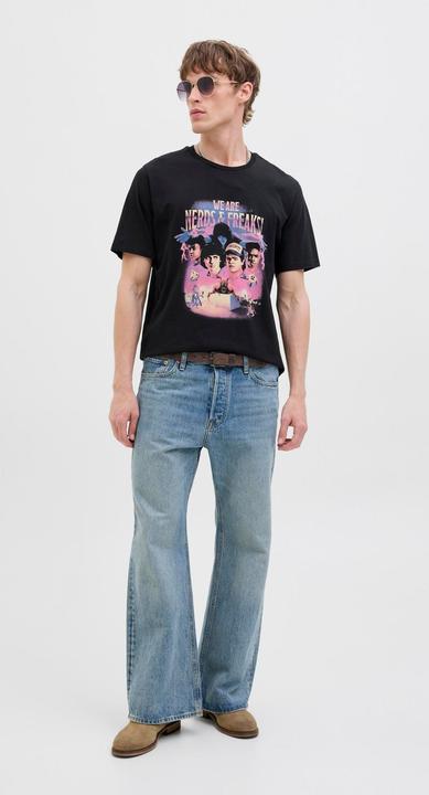 Produktbild Jack & Jones Gedruckt Rundhalsausschnitt T-shirt T-shirt (M)