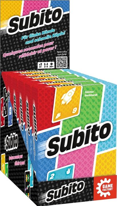 Actual product image Game Factory Subito (d,f) (German, French)