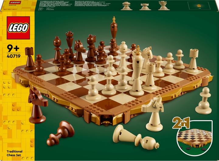 Image du produit LEGO Jeu d'échecs traditionnel (40719, LEGO Classic)