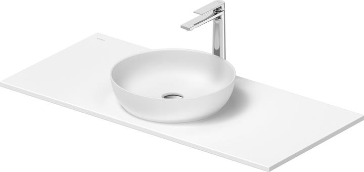 Duravit Sivida Waschtisch Set, rund, 400x400mm, inkl. Konsole 1080x500mm (500 mm, 1080 mm)