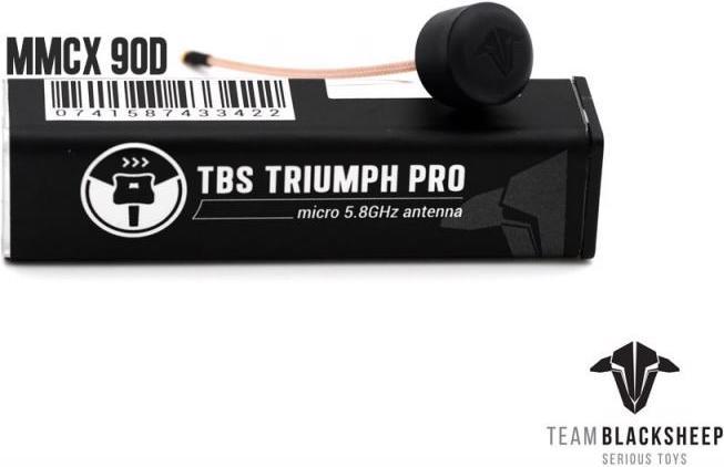 Produktbild TBS Triumph Pro MMCX 90° Antenne (Drohnen Antenne)