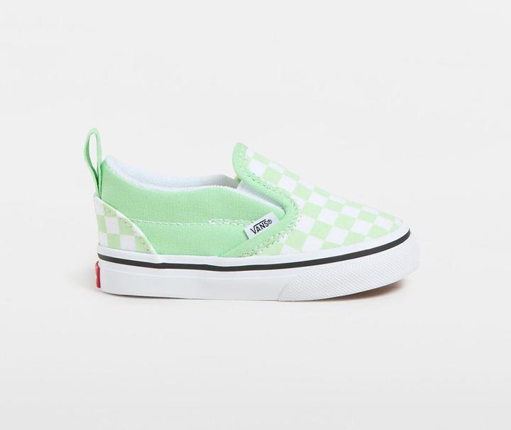 Vans Slip-On V COLOR THEORY CHECKERBOARD Pistachio Green (25)