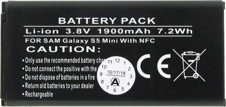 Image du produit Samsung Batterie Galaxy S5 Mini Batterie avec NFC