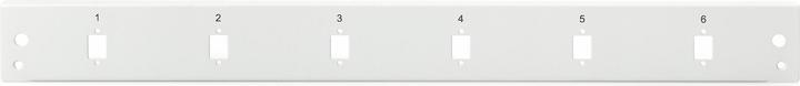 Actual product image Digitus Fiber Optic Splice Box Front Panel, quick lock, 6x SC SX, LC DX