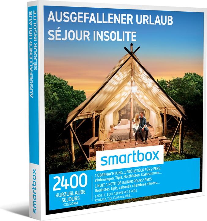 Produktbild Smartbox Ausgefallener Urlaub (2 Pers.)