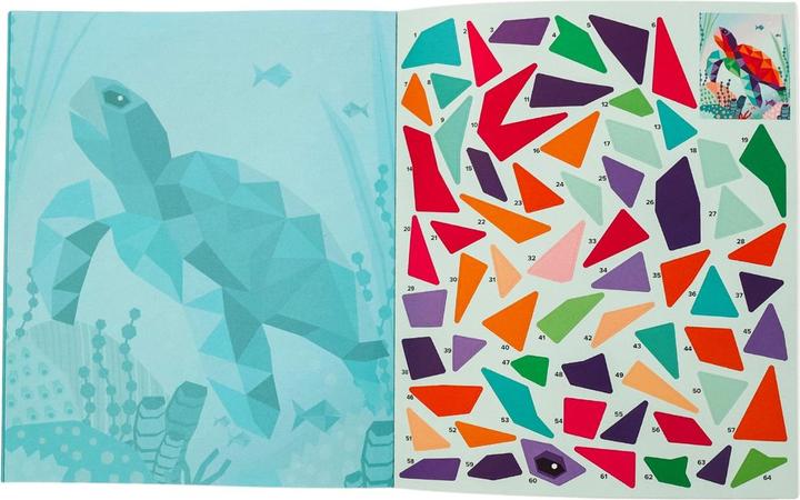 Actual product image Artista Sticker Painting Buch Ocean