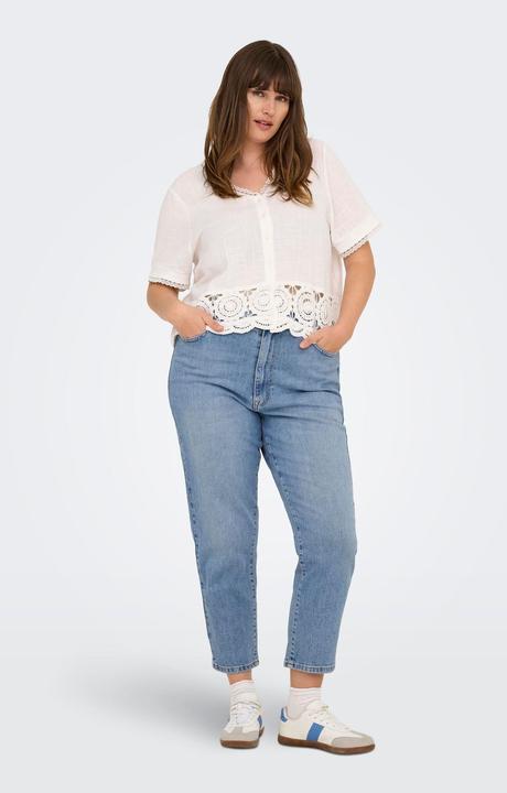 Image du produit Only CAREMILYSTRETCH Hohe Taille Gerade geschnitten Jeans Straight-Fit jeans (W44/L34)