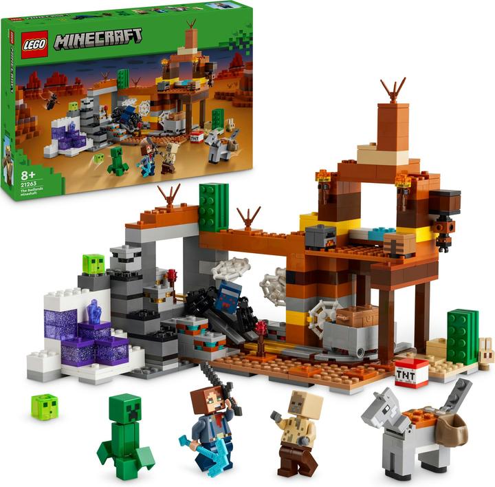 Actual product image LEGO 21263 The mine in the badlands (21263, LEGO Minecraft)
