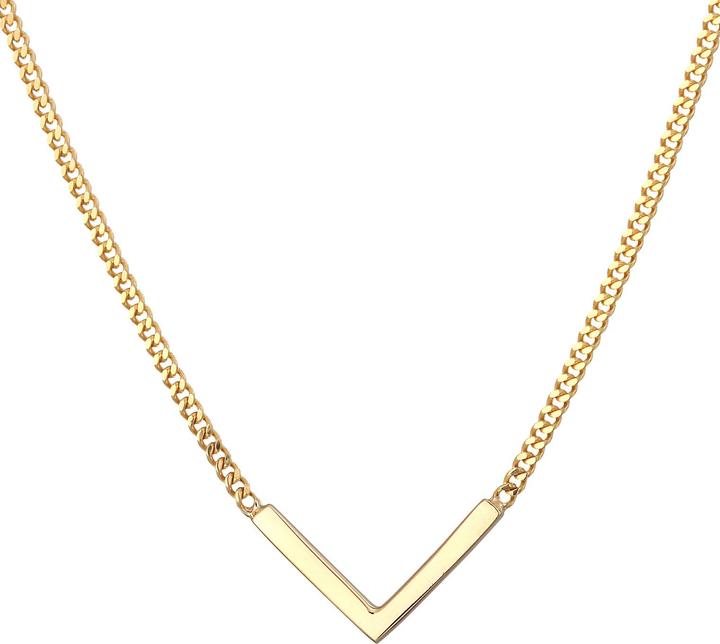 Elli Geo, V-Kette (375 Gelbgold, 40 cm)