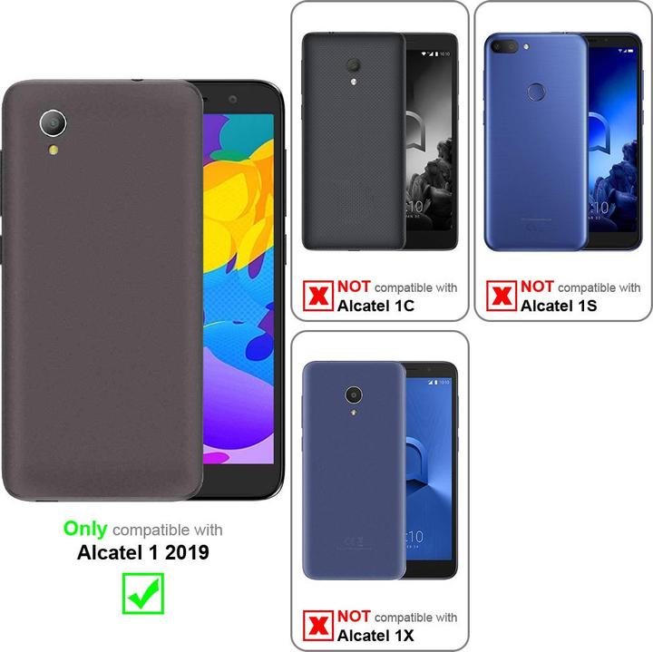 Produktbild Cadorabo Universale Schutzhülle Tasche mit Gürtelclip (Realme C1 (2019))
