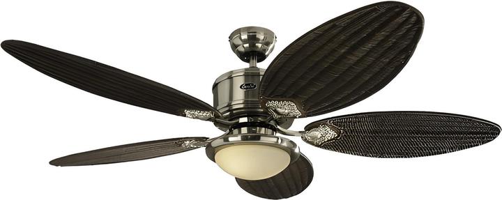 Actual product image CasaFan Ceiling Fan Eco Elements Chrome 132 cm with Light