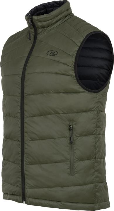 Actual product image Highlander Reversible Gilet Black Olive Xs (XS)