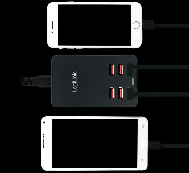 Actual product image LogiLink Table charging adapter PA0139 (32 W)