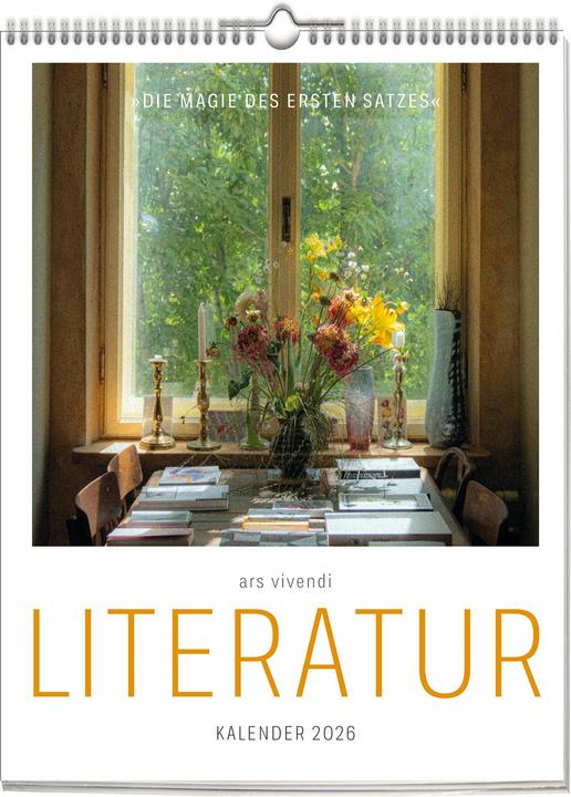 Produktbild Literatur Kalender 2026 (Deutsch)