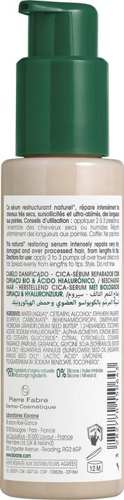 Actual product image Klorane Repairing cica serum with organic cupuaçu (100 ml)